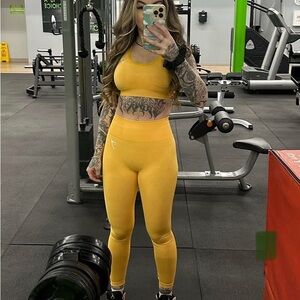 Gymshark short, pant & sport bra combo